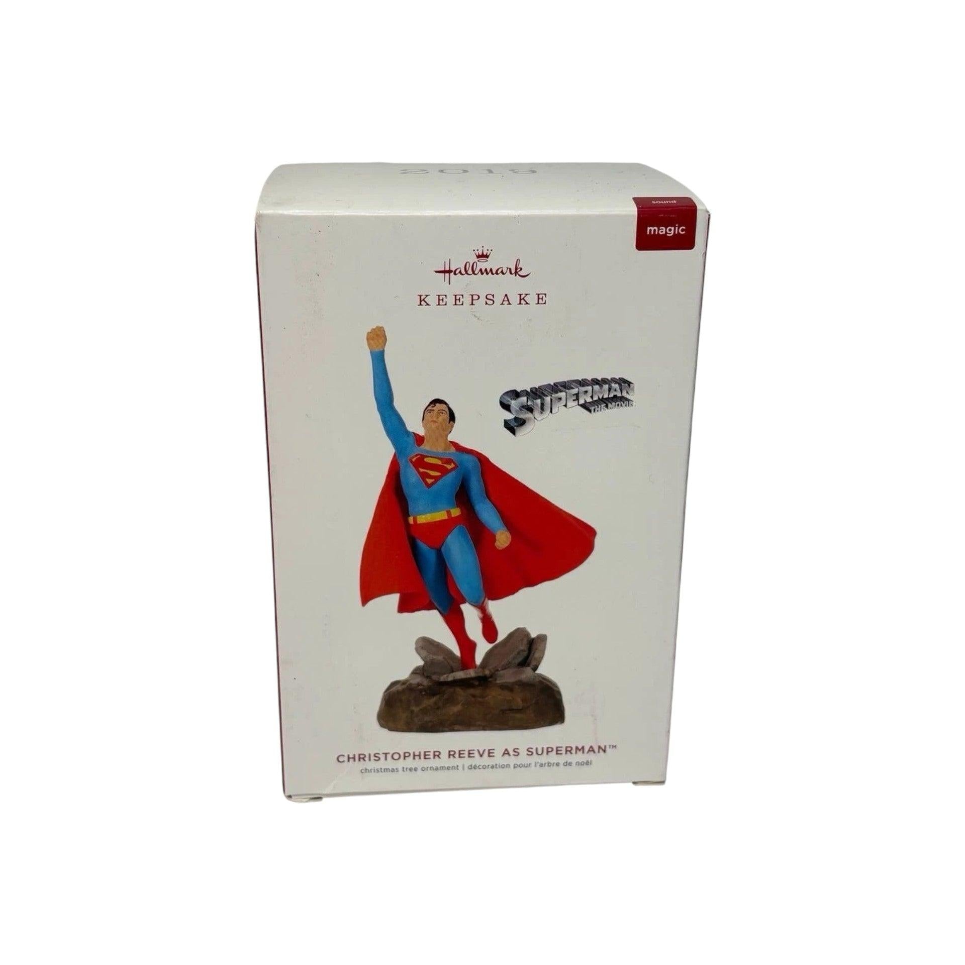 2019 Christopher Reeve as Superman Hallmark Ornament (Super Heroes) QXI3349 Image2