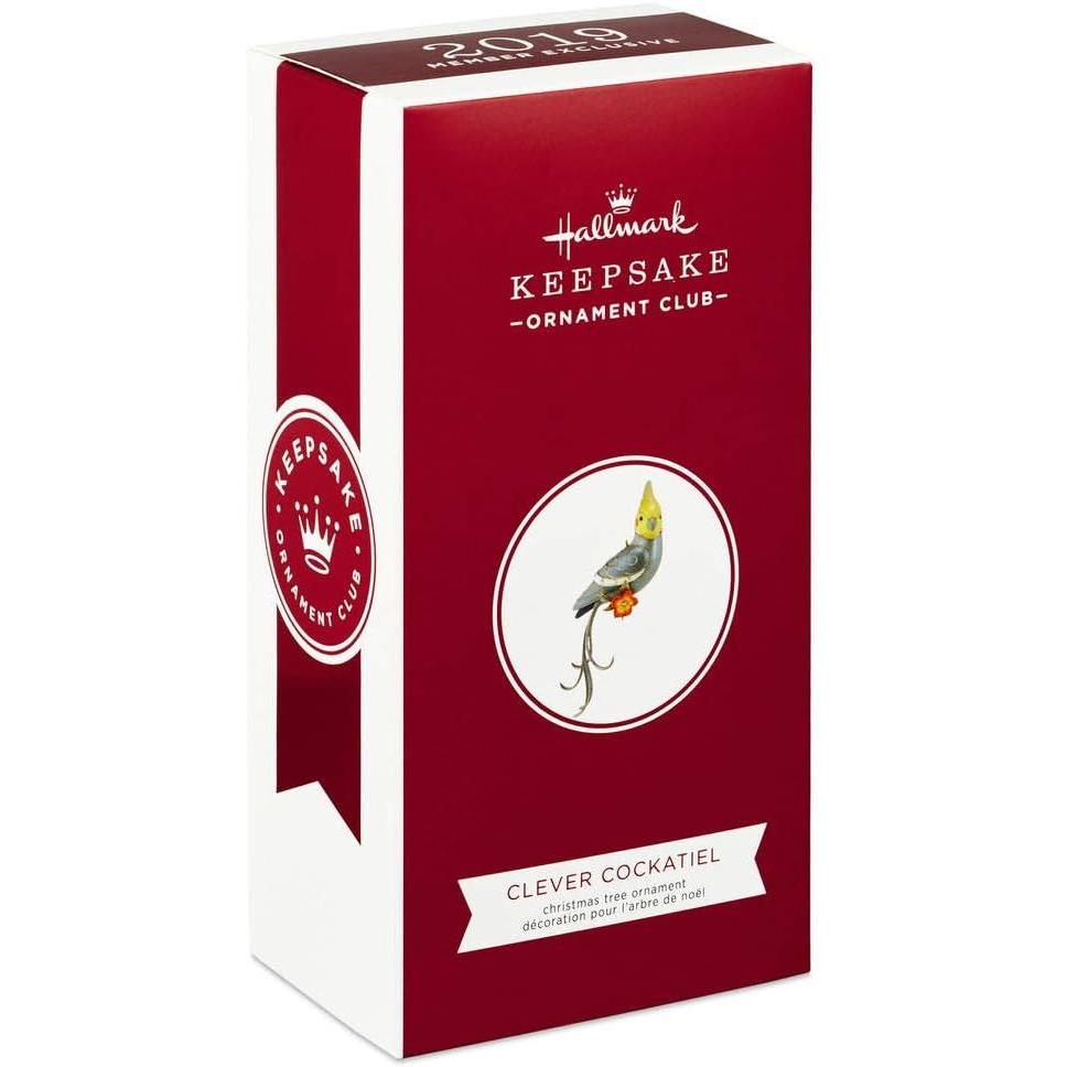 2019 Clever Cockatiel Hallmark Ornament (Beauty of Birds) QXC5374
