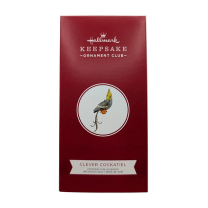 2019 Clever Cockatiel Hallmark Ornament (Beauty of Birds) QXC5374 Image2