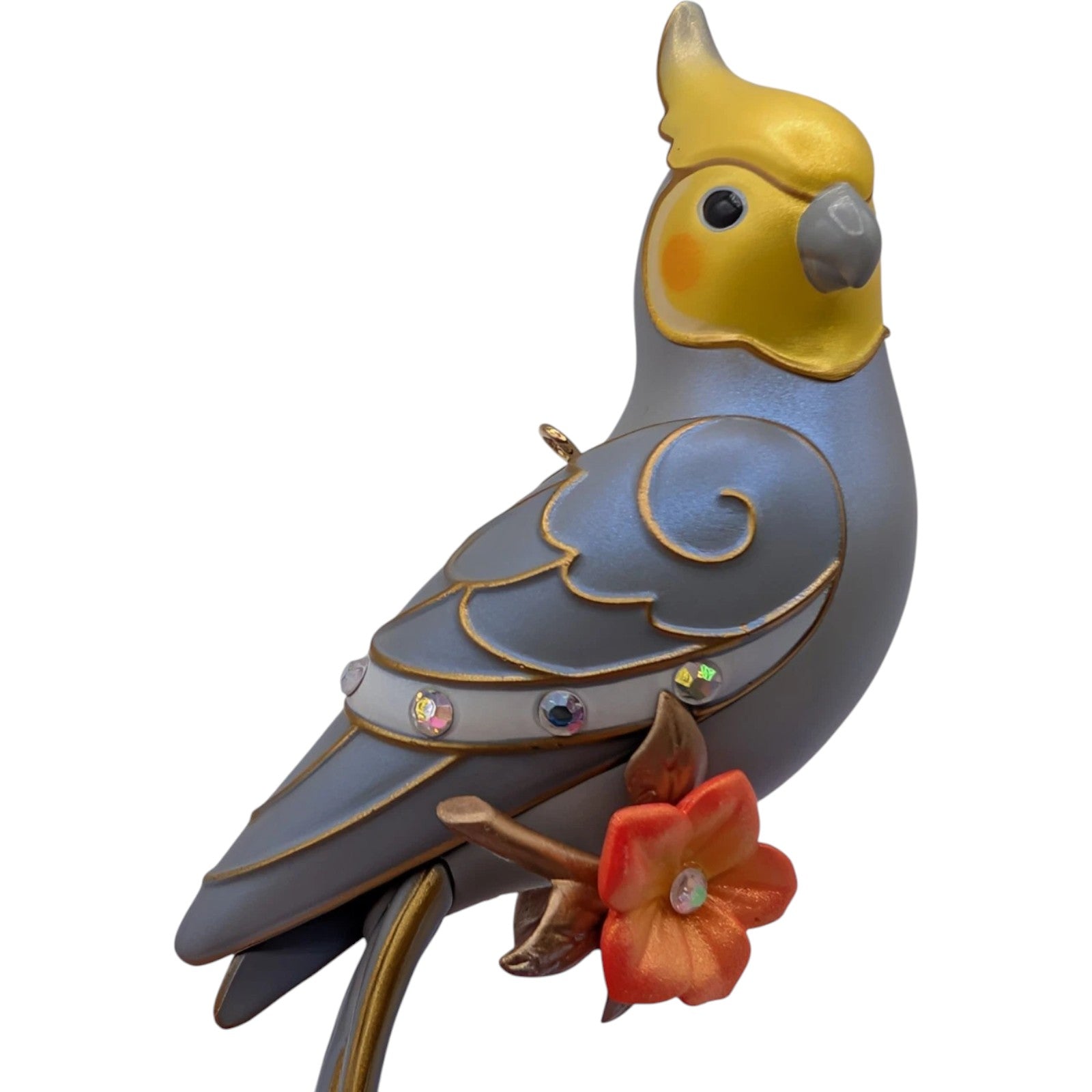 2019 Clever Cockatiel Hallmark Ornament (Beauty of Birds) QXC5374 Image3