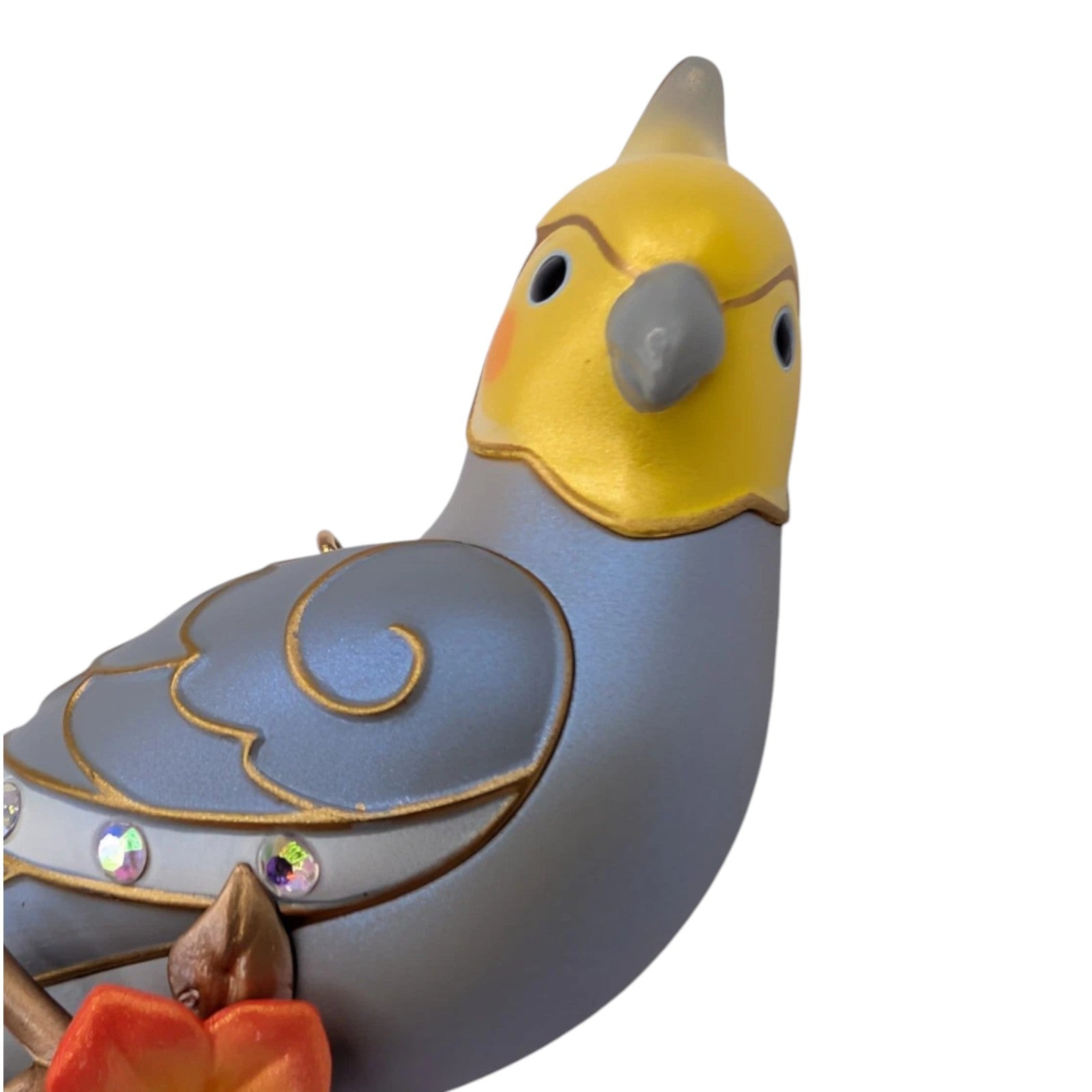 2019 Clever Cockatiel Hallmark Ornament (Beauty of Birds) QXC5374 Image4
