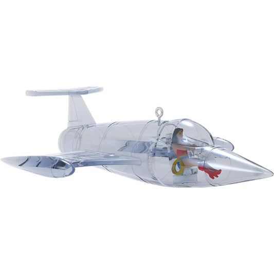 2019 DC Invisible Jet Hallmark Ornament (Super Heroes) QXI3339
