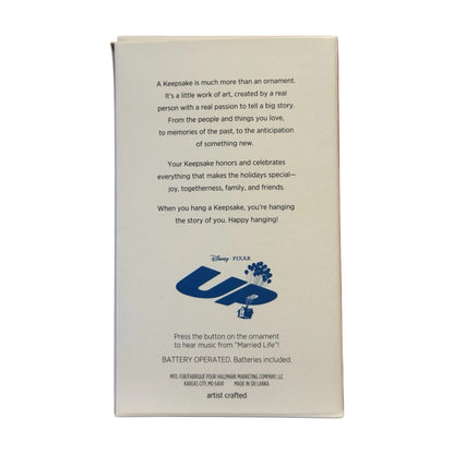 2019 Disney/Pixar UP Musical Ornament Hallmark Ornament QXV1184 Image4