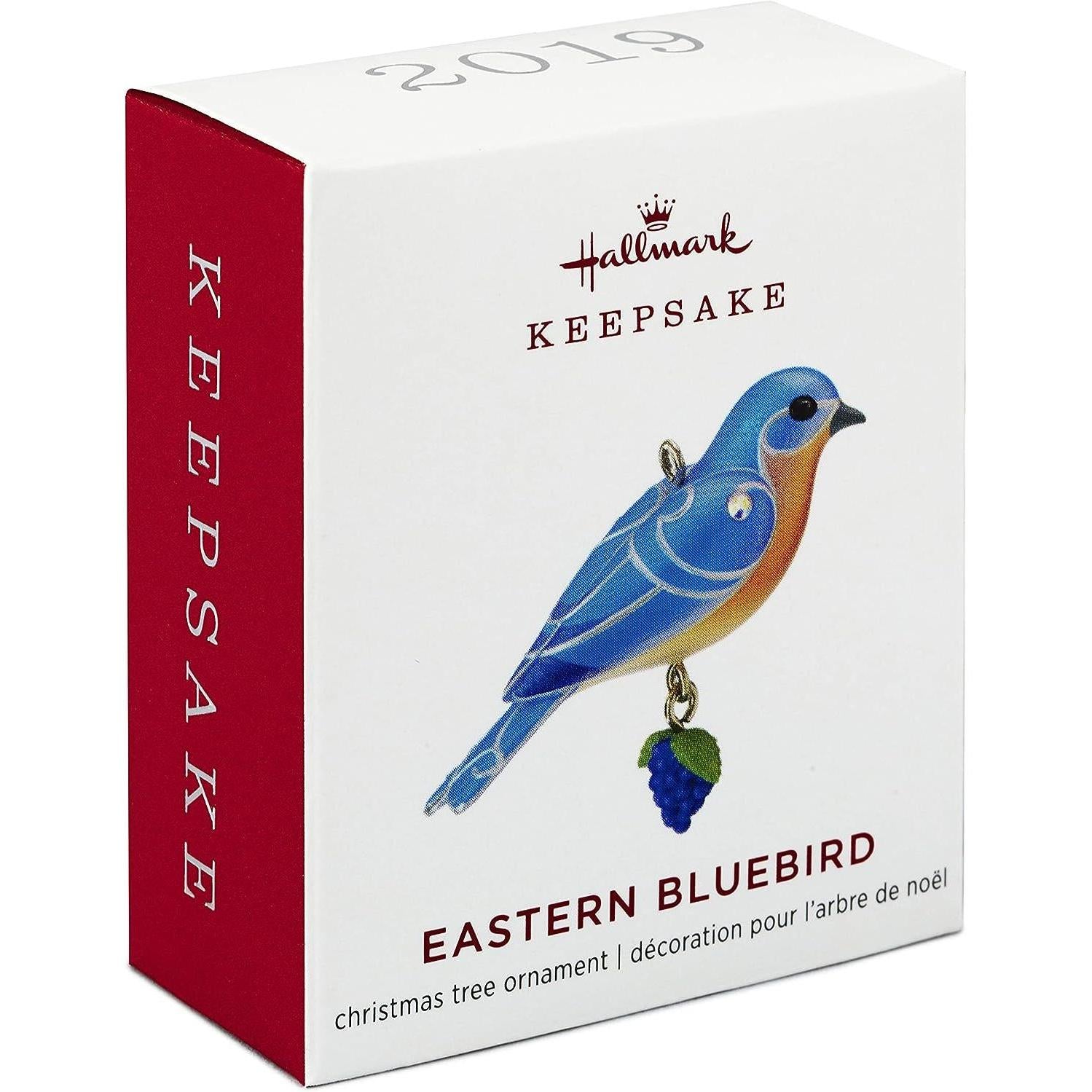 2019 Eastern Bluebird Hallmark Ornament (Beauty of Birds) QXM8309