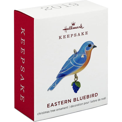 2019 Eastern Bluebird Hallmark Ornament (Beauty of Birds) QXM8309