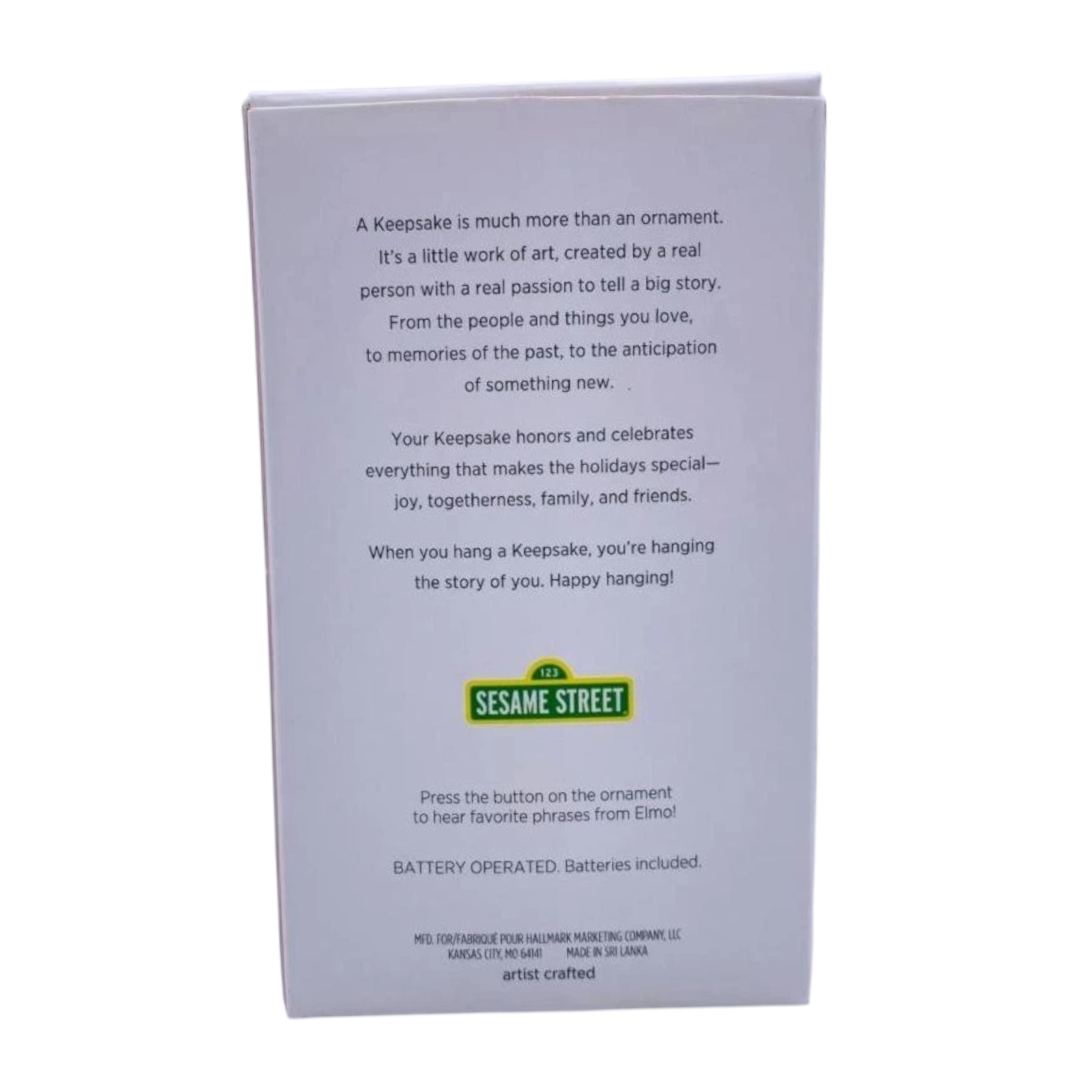 2019 Elmo Hallmark Ornament (Sesame Street) QXI3719