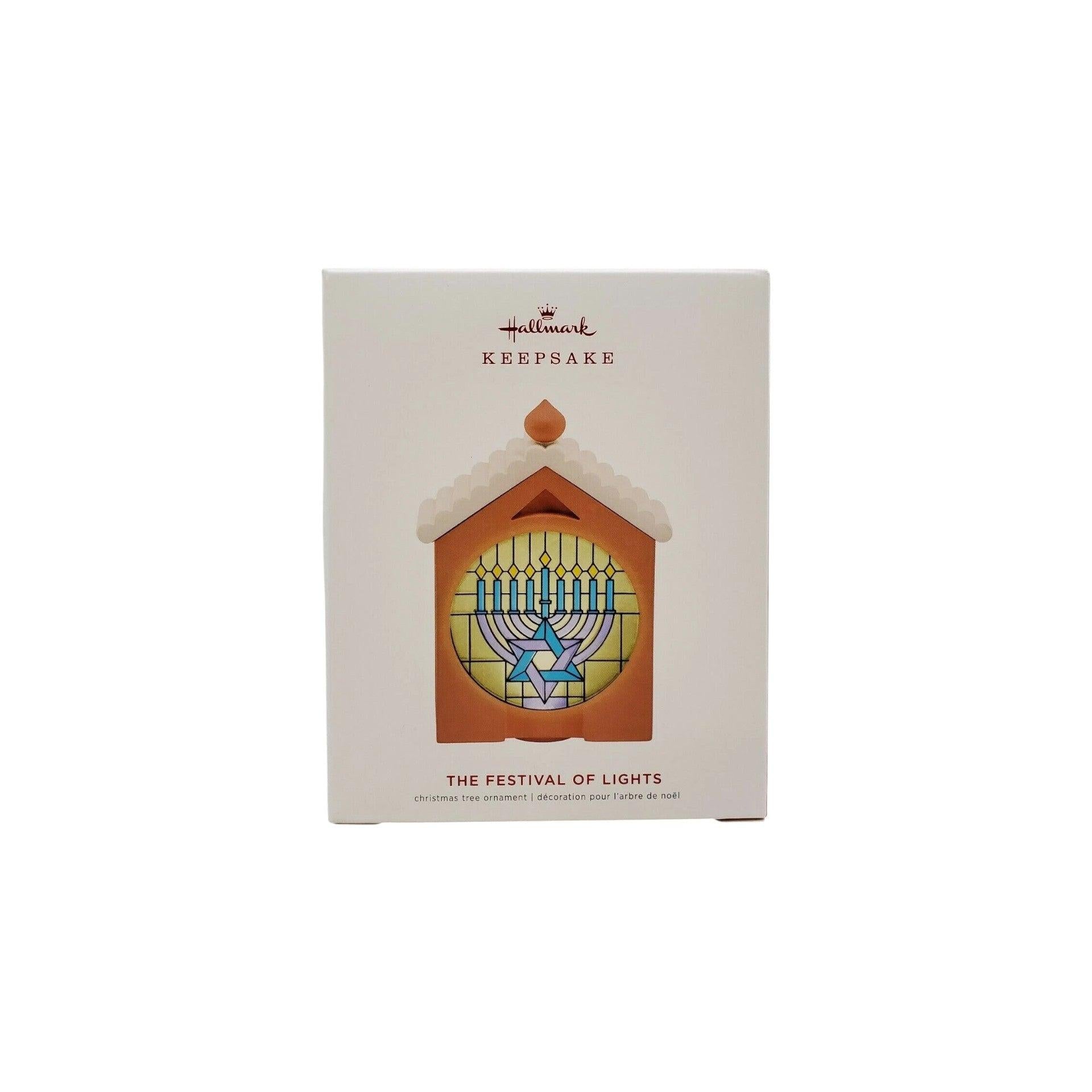 2019 Festival of Lights Hanukkah Hallmark Ornament - QGO2427 Image2