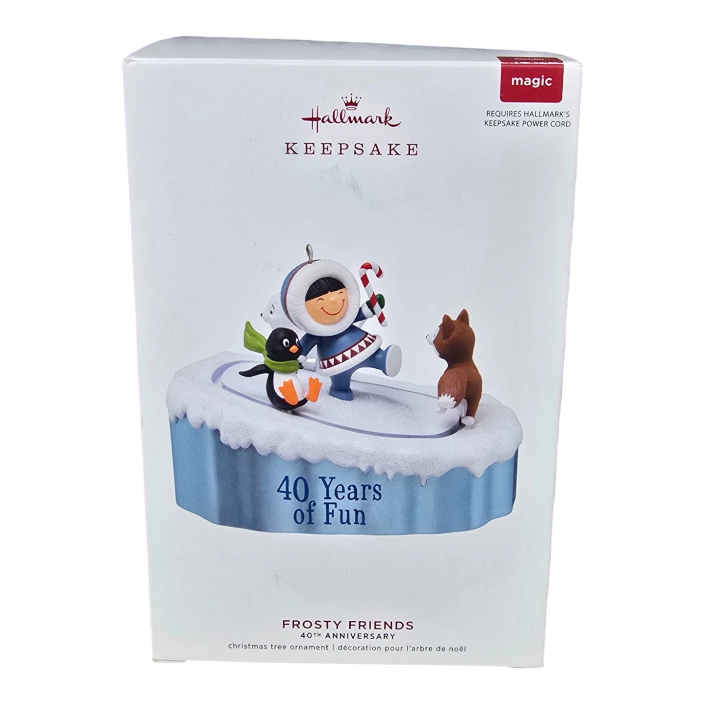 2019 Frosty Friends 40th Anniversary Hallmark Ornament (Frosty Friends) QGO2247