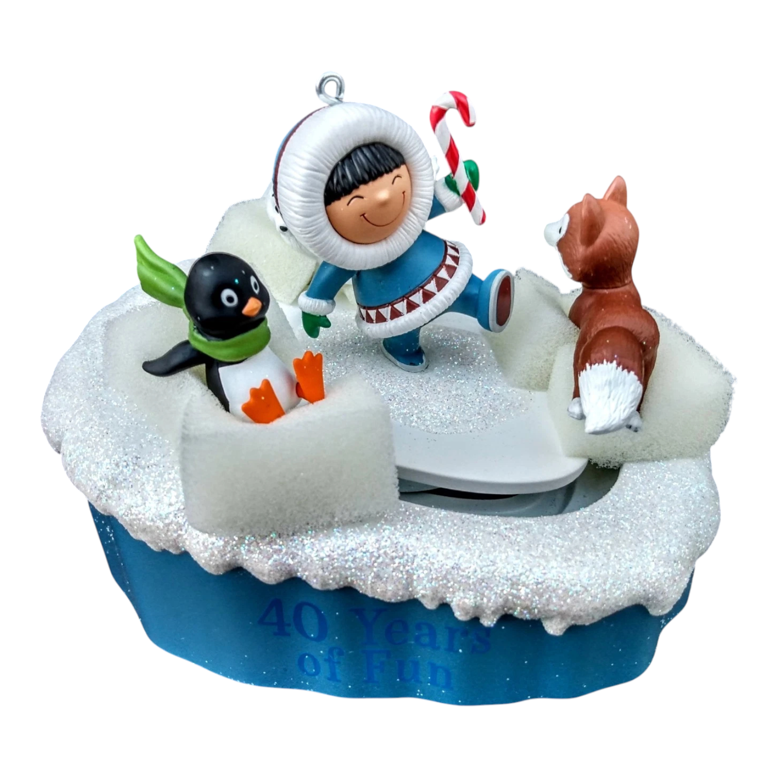 2019 Frosty Friends 40th Anniversary Hallmark Ornament (Frosty Friends) QGO2247