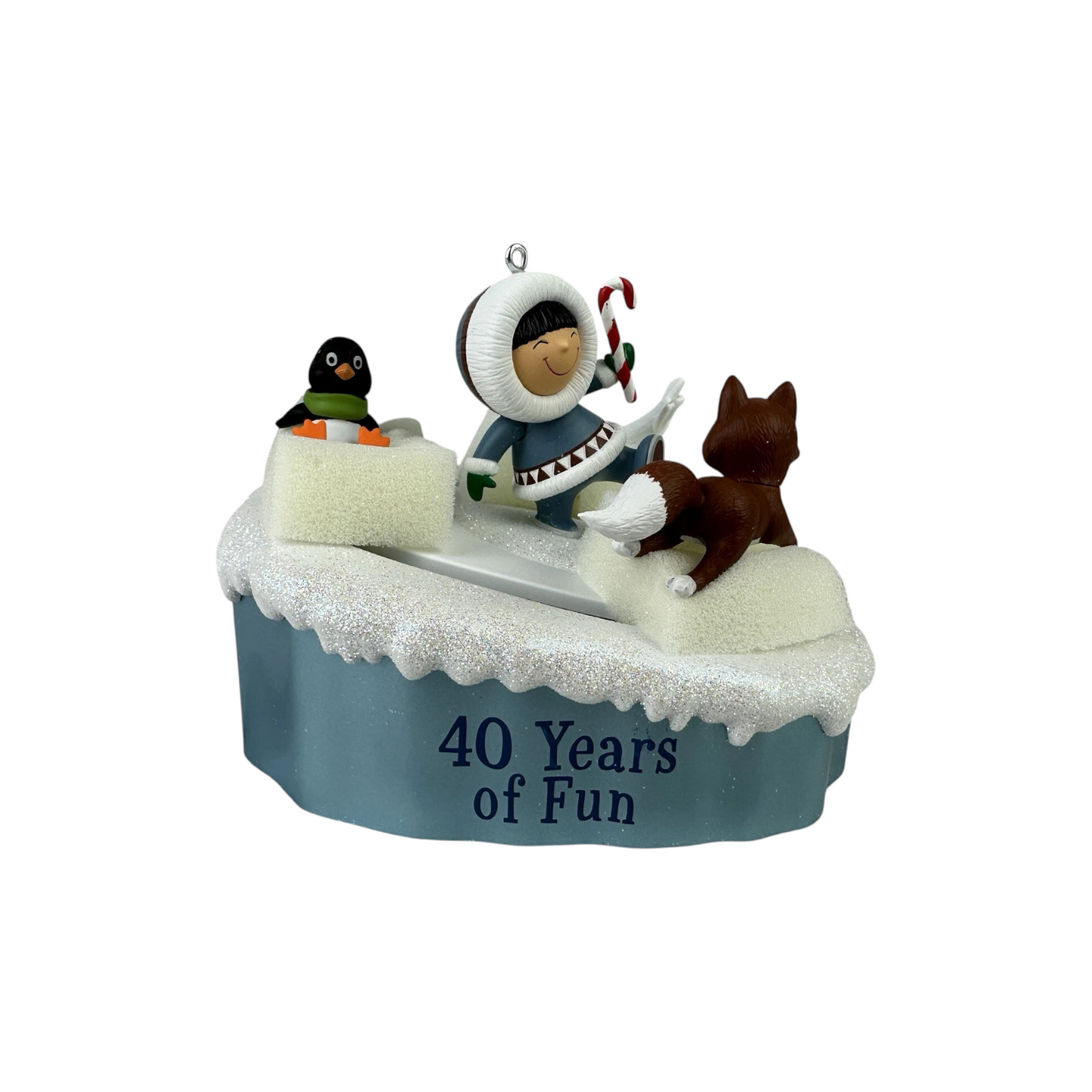 2019 Frosty Friends 40th Anniversary Hallmark Ornament (Frosty Friends) QGO2247