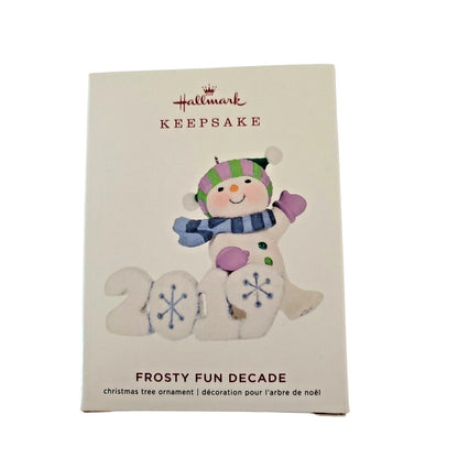 2019 Frosty Fun Decade Hallmark Ornament (Frosty Fun Decade) QXR9029