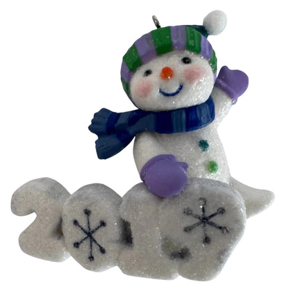 2019 Frosty Fun Decade Hallmark Ornament (Frosty Fun Decade) QXR9029