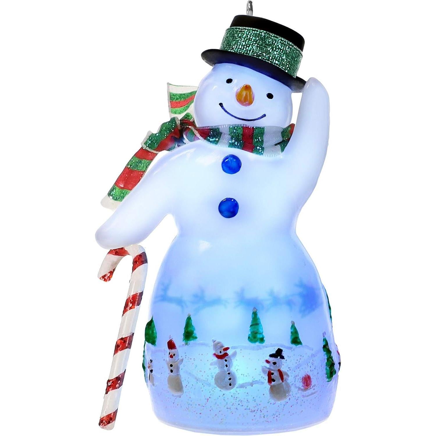 2019 Glistening Lantern Hallmark Ornament (Glistening Lantern) QGO2179