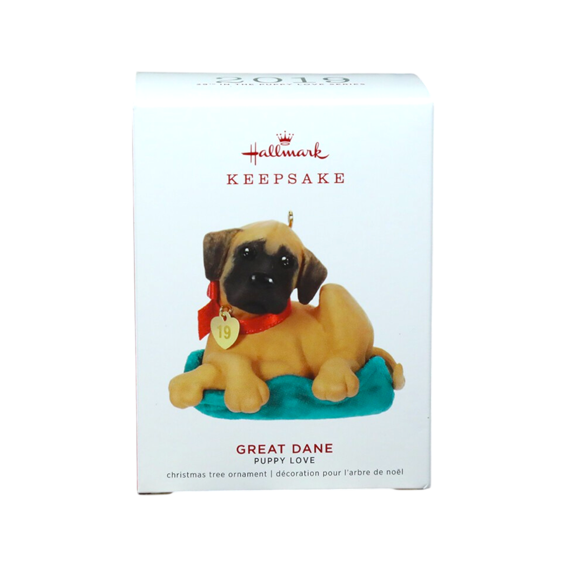 2019 Great Dane Hallmark Ornament (Puppy Love) QXR0919 Image2