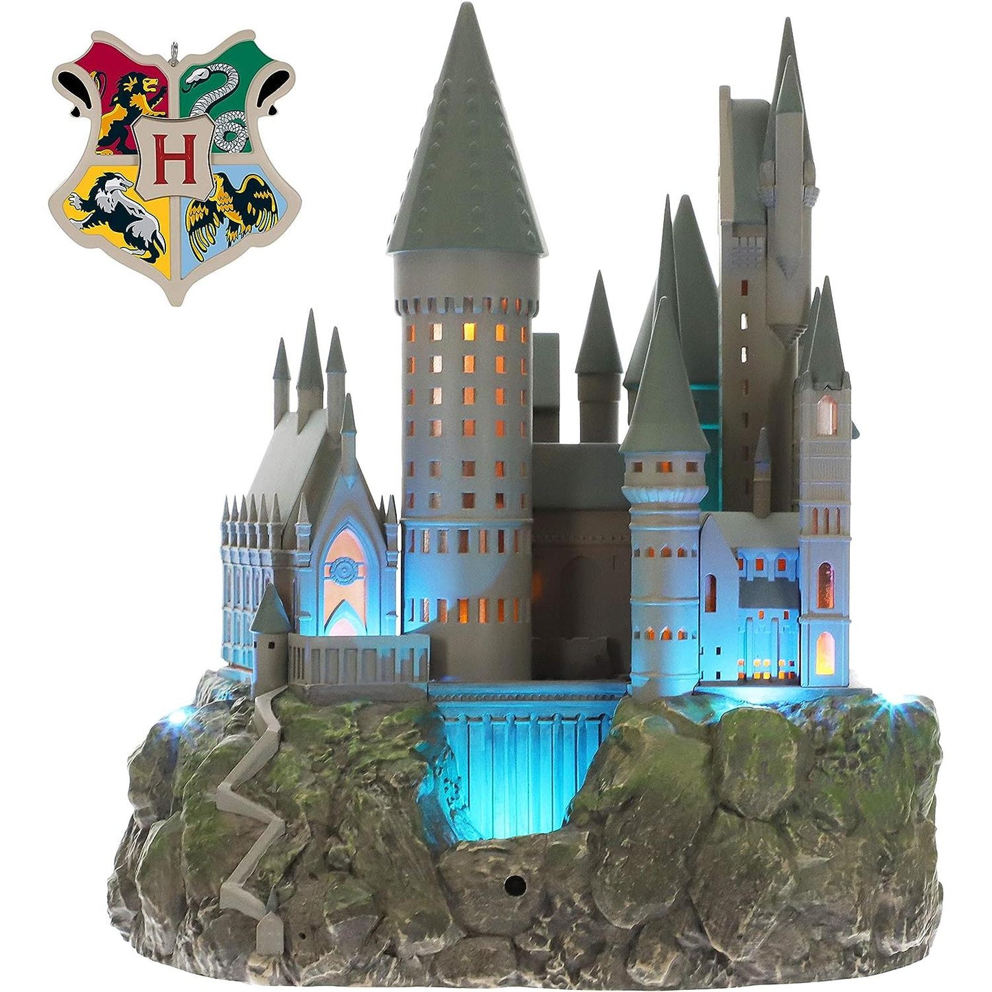 2019 Hogwarts Castle Tree Topper Hallmark Ornament (Harry Potter Collection) QXI3277