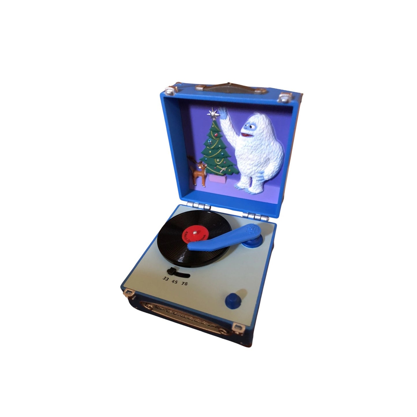 2019 Holly Jolly Christmas Record Player (Magic) Hallmark Ornament QXI3757 Image1