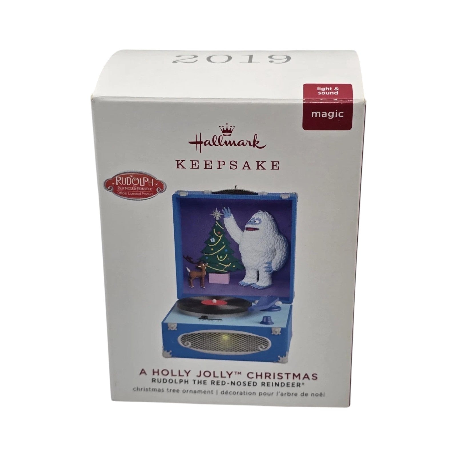 2019 Holly Jolly Christmas Record Player (Magic) Hallmark Ornament QXI3757 Image2