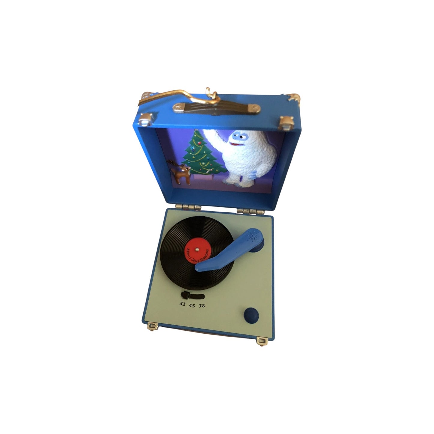 2019 Holly Jolly Christmas Record Player (Magic) Hallmark Ornament QXI3757 Image3