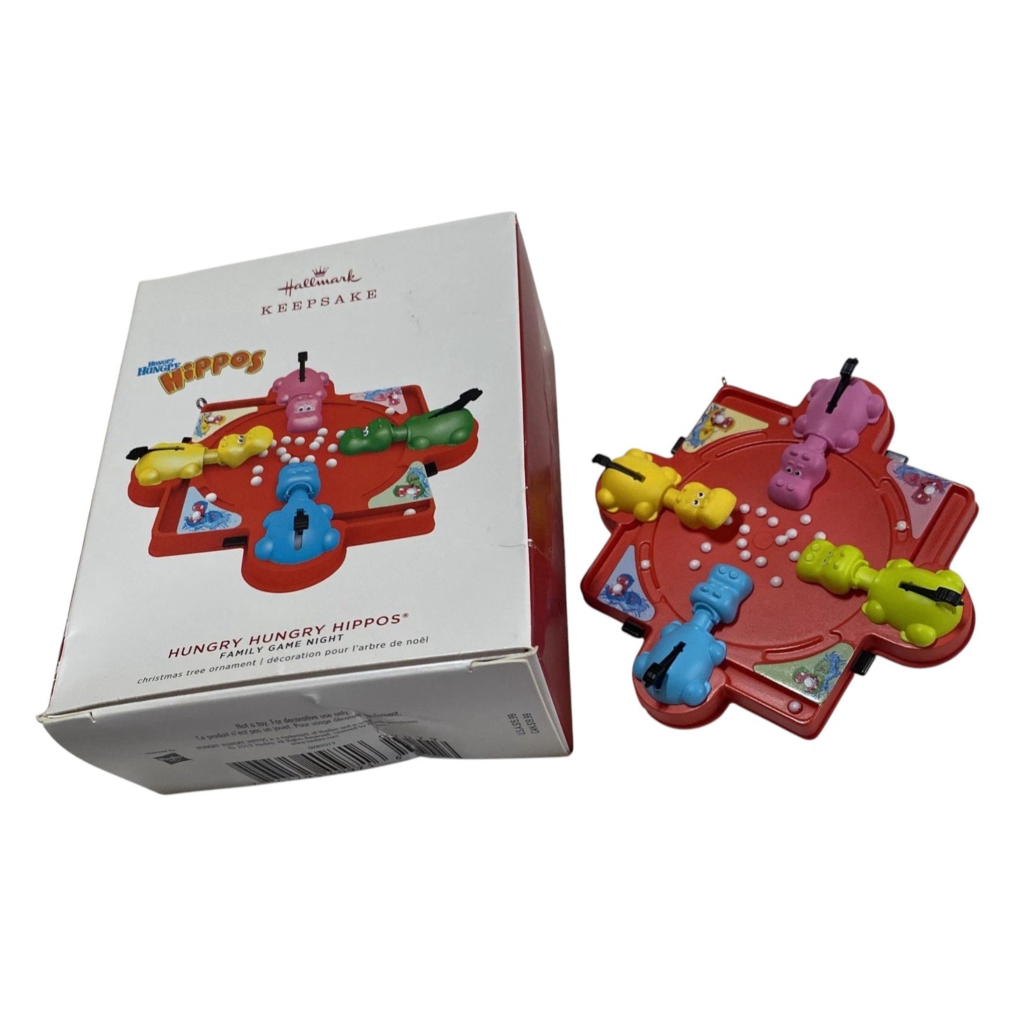 2019 Hungry Hungry Hippos Hallmark Ornament (Family Game Night) QXR9079