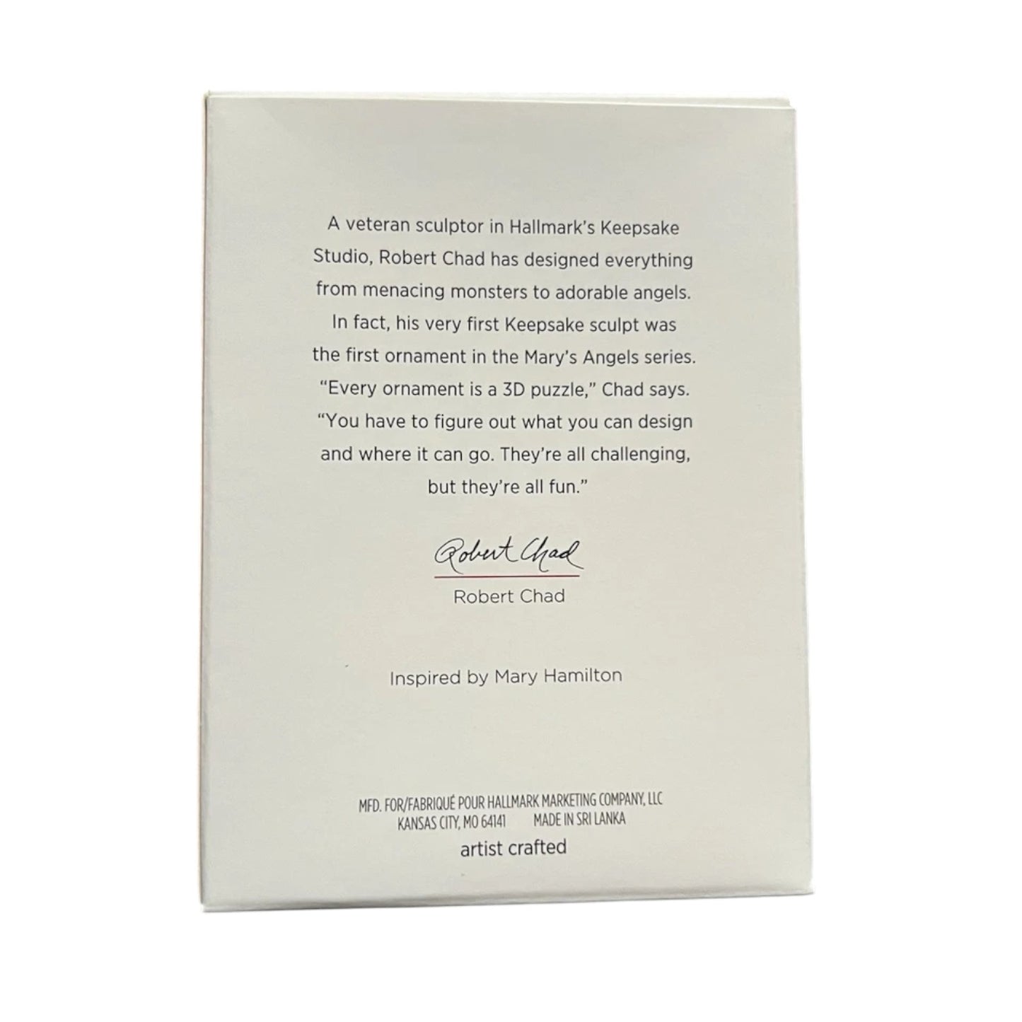 2019 Hyacinth Hallmark Ornament (Mary's Angels) QXR9009