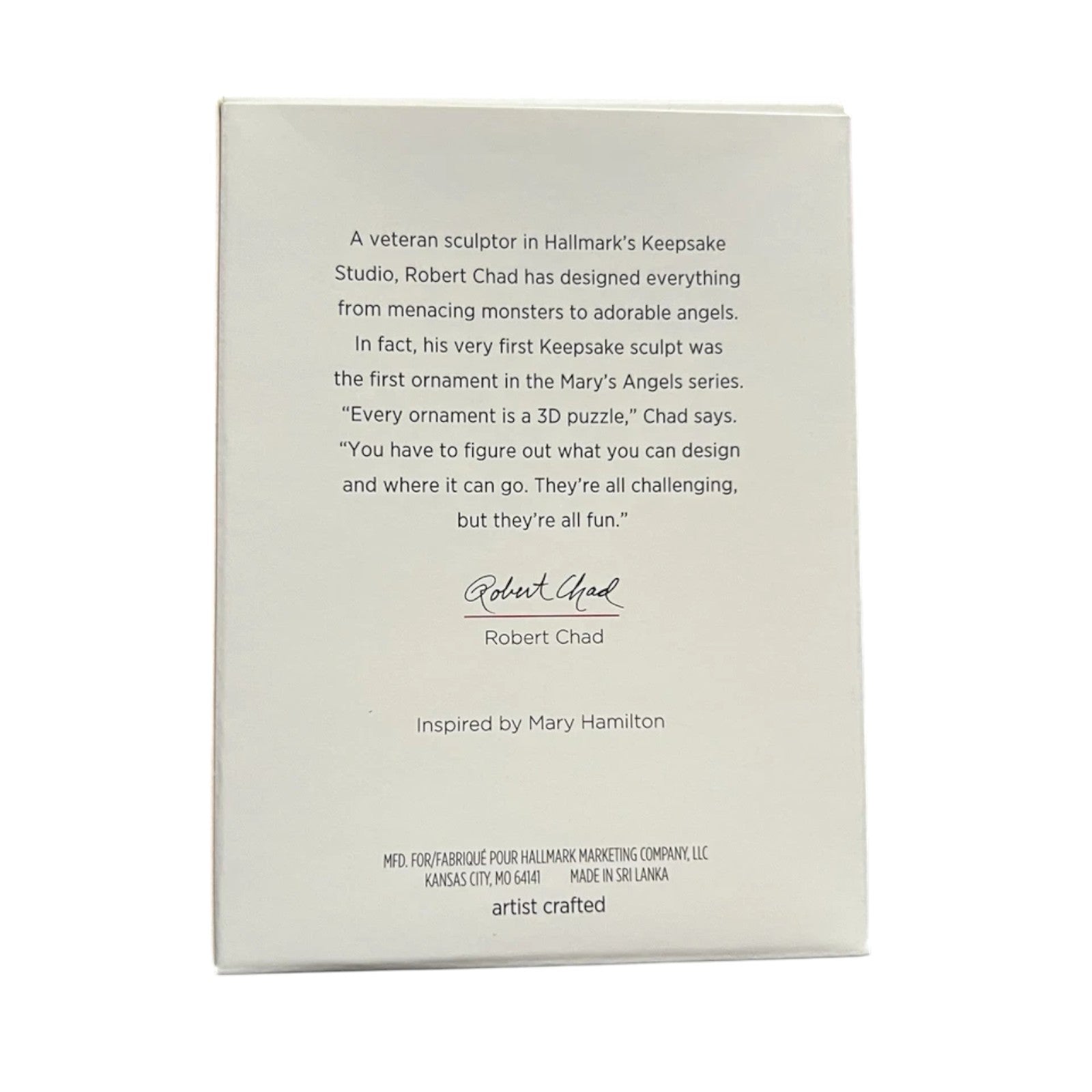 2019 Hyacinth Hallmark Ornament (Mary's Angels) QXR9009