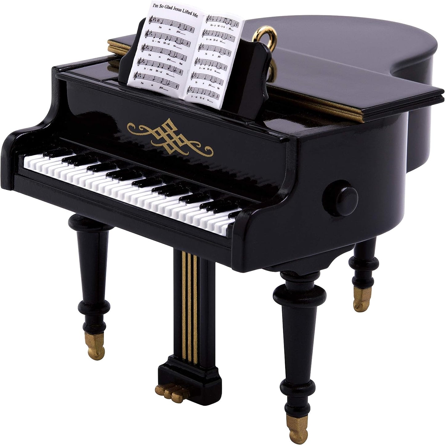 2019 I'm So Glad Hallmark Ornament (Piano) QSM7819