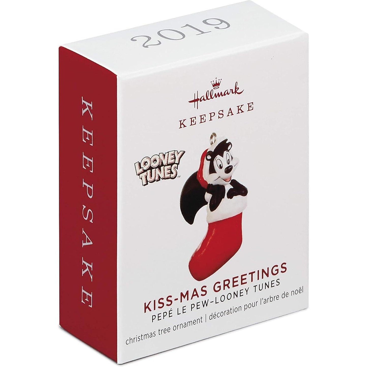 2019 Kiss-Mas Greetings Hallmark Ornament (Looney Tunes) QXI3317