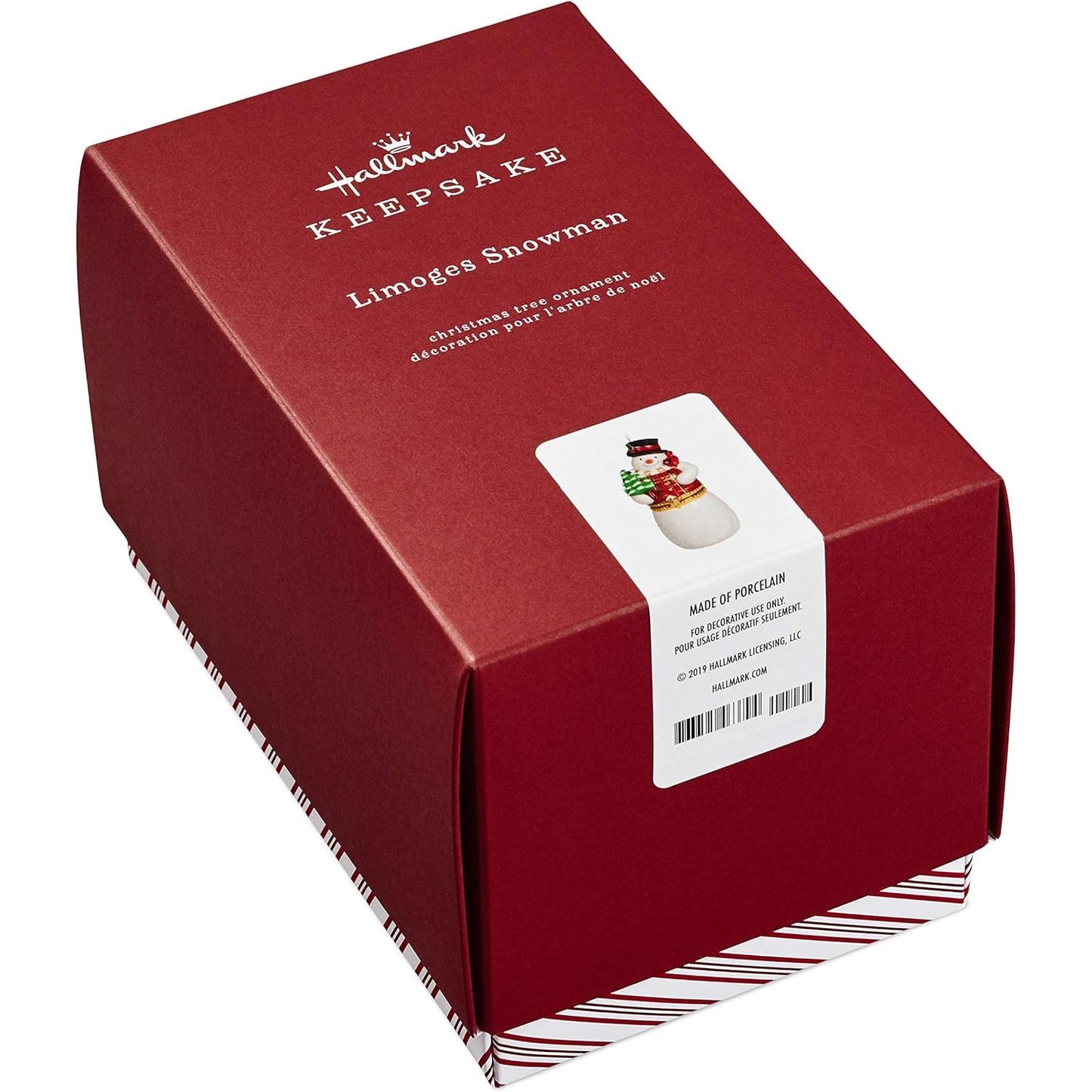 2019 Limoges Snowman Hallmark Ornament (Snowmen) QK1249