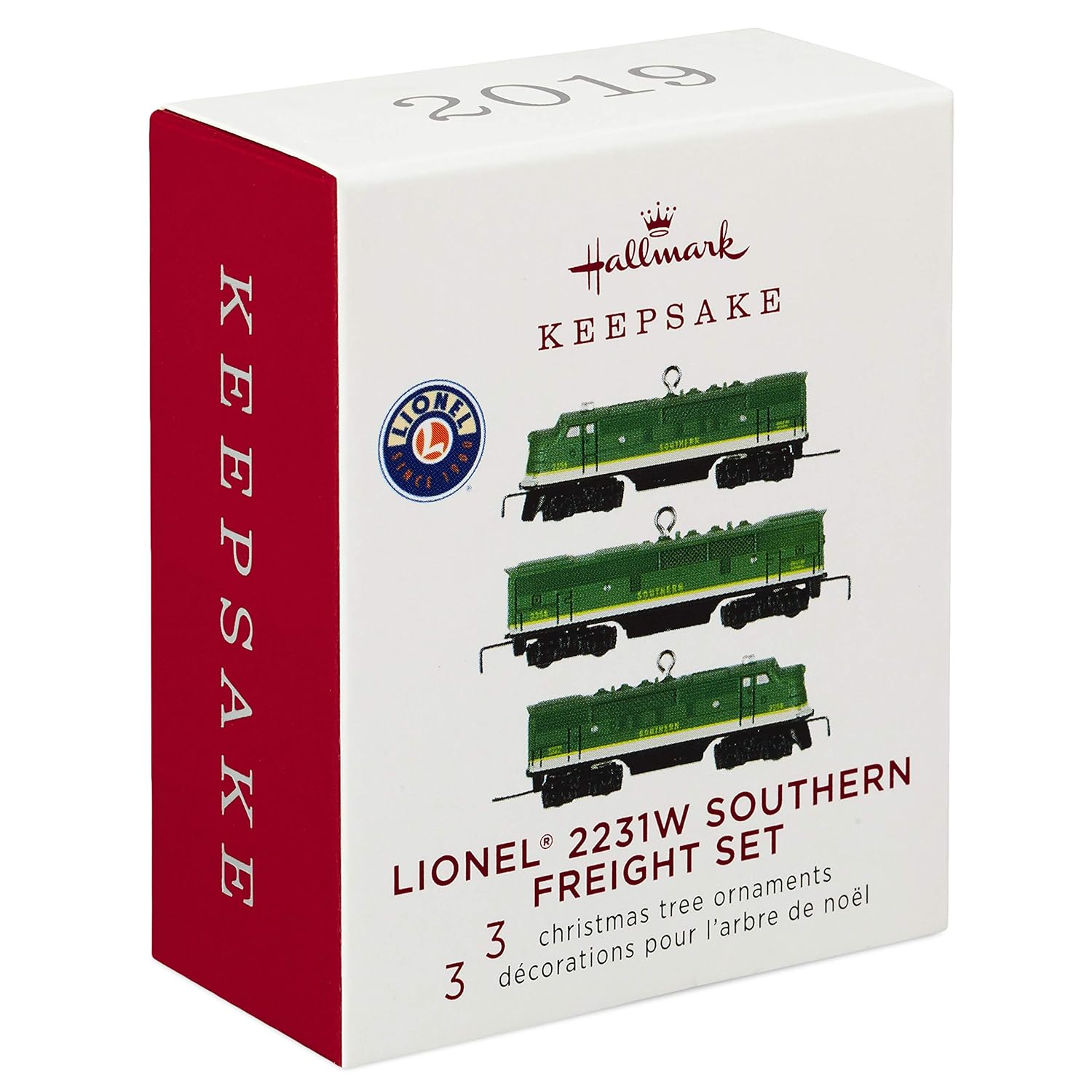 2019 Lionel 2231W Southern Freight Set Hallmark Ornament (Lionel) QXI3439