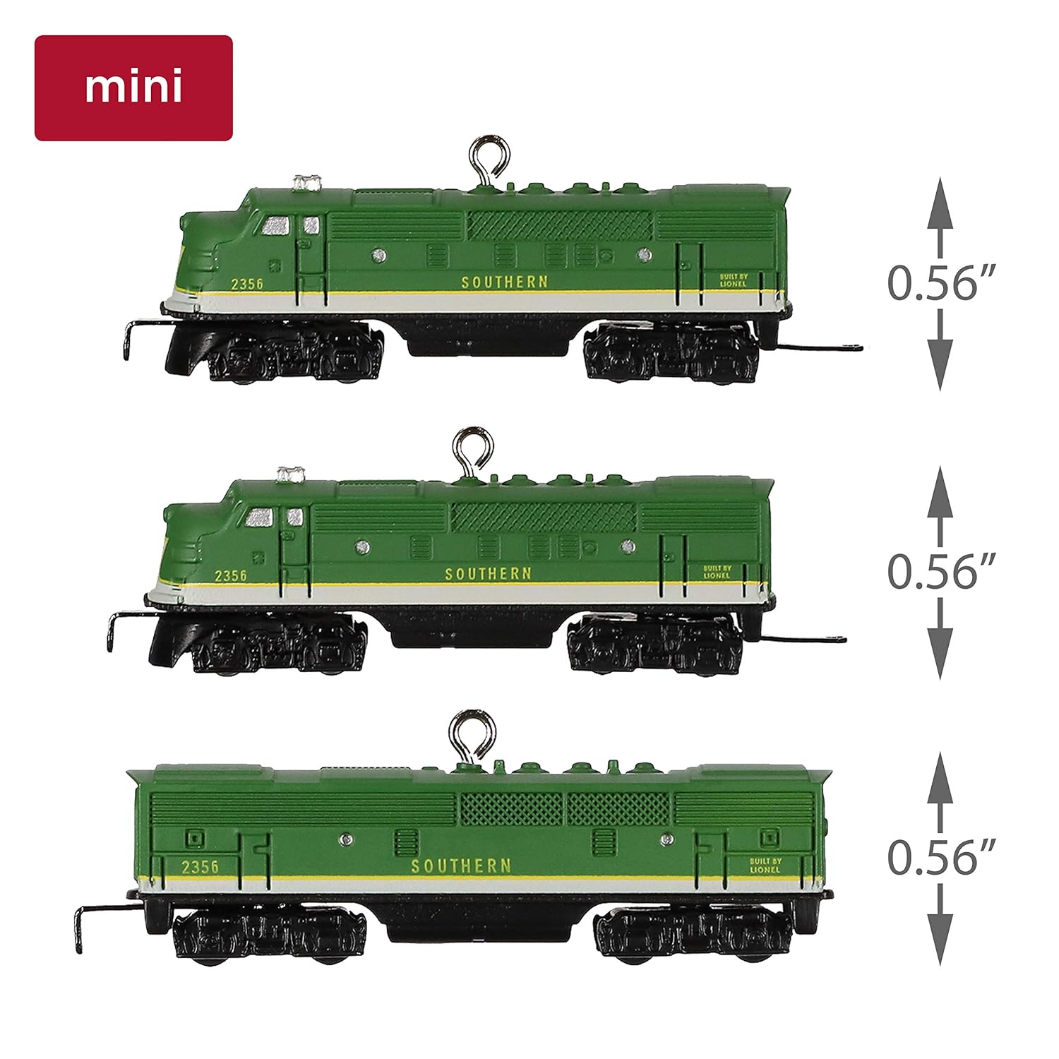 2019 Lionel 2231W Southern Freight Set Hallmark Ornament (Lionel) QXI3439