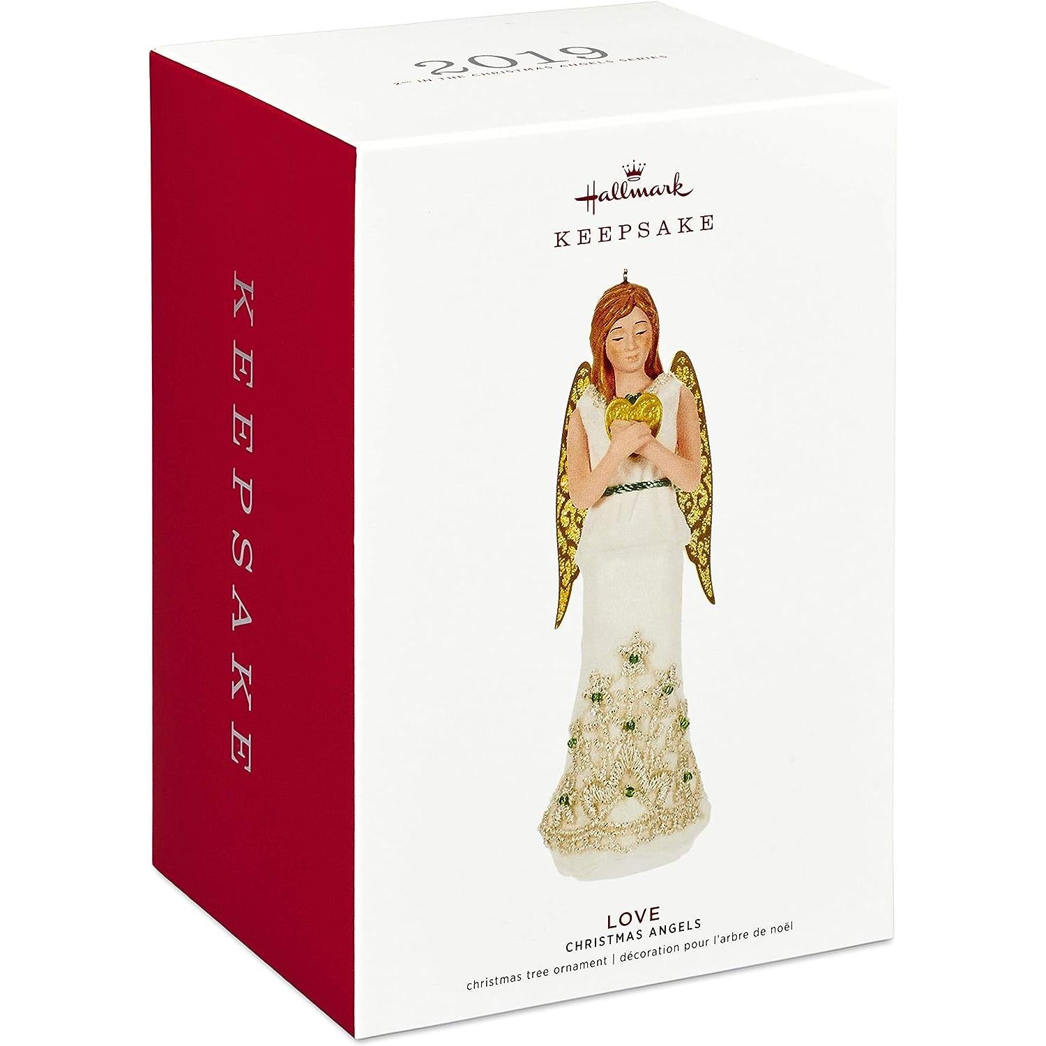 2019 Love Hallmark Ornament (Christmas Angels) QXR9139