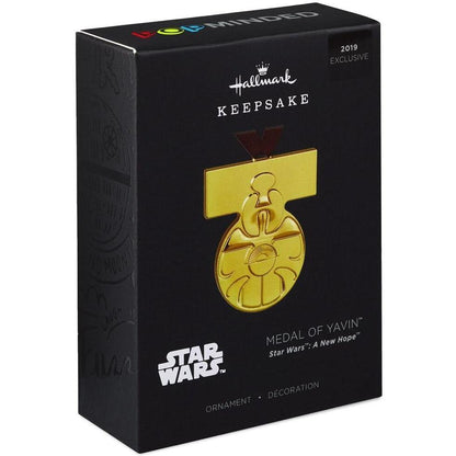 2019 Medal of Yavin Hallmark Ornament (Star Wars) QHG5405