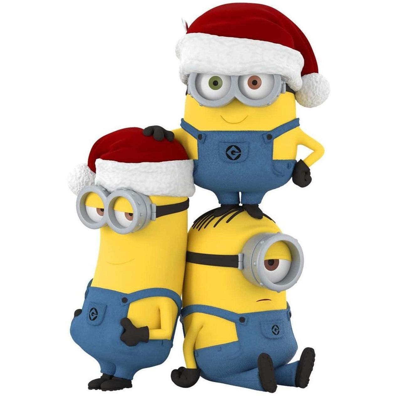 2019 Merry Minions Hallmark Ornament (Despicable Me) QXI3859