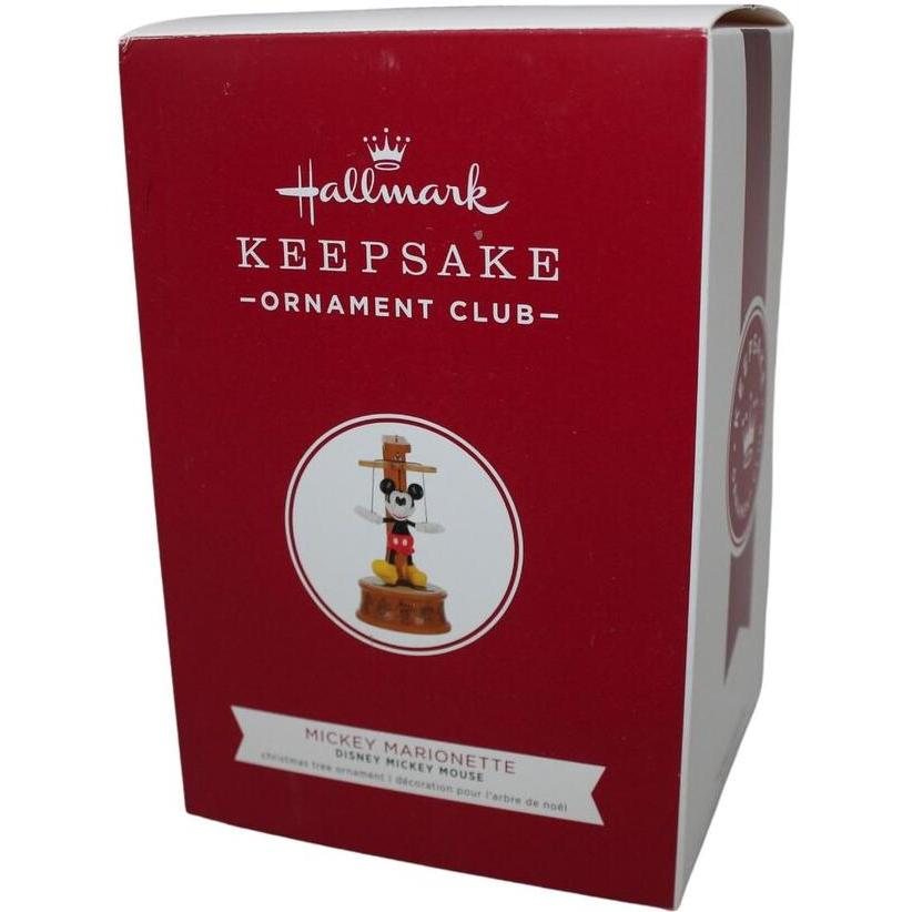 2019 Mickey Mouse Marionette Hallmark Ornament (Mickey Mouse & Friends) QXC5389