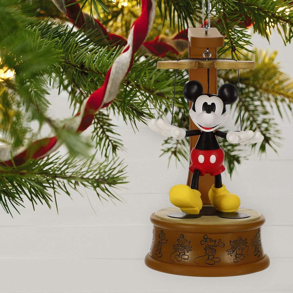 2019 Mickey Mouse Marionette Hallmark Ornament (Mickey Mouse & Friends) QXC5389