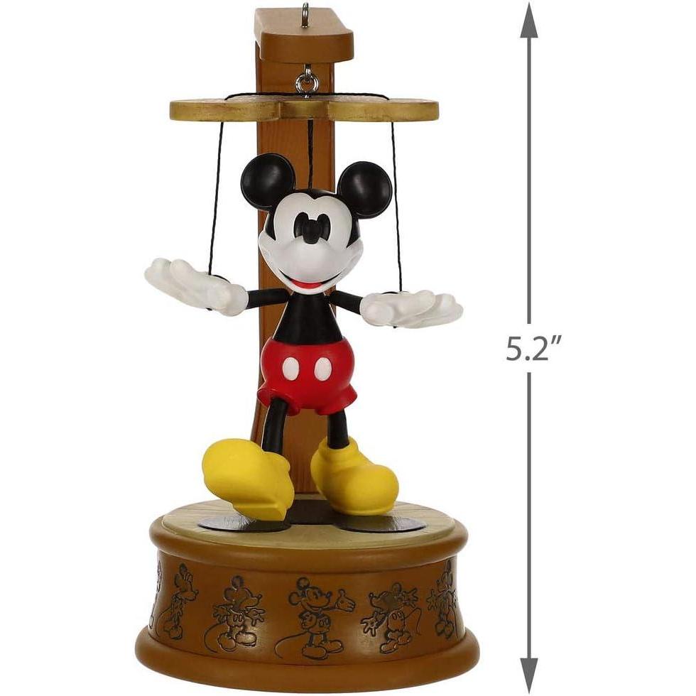 2019 Mickey Mouse Marionette Hallmark Ornament (Mickey Mouse & Friends) QXC5389