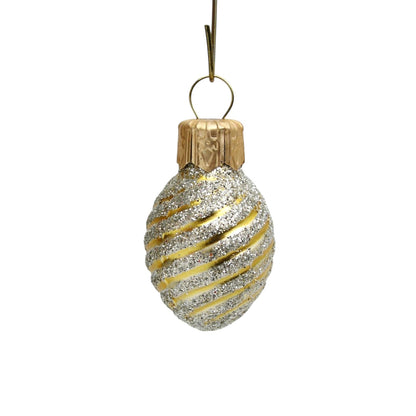 2019 Miniature Keepsake Ornament Set Hallmark Ornament (Blown Glass) QSB6159