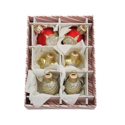 2019 Miniature Keepsake Ornament Set Hallmark Ornament (Blown Glass) QSB6159