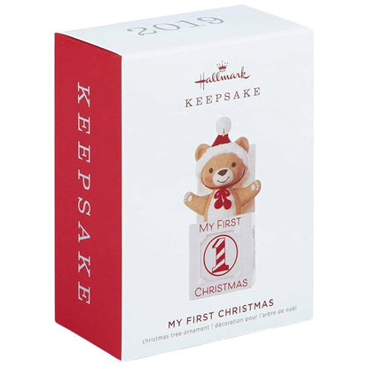 2019 My First Christmas Hallmark Ornament (Baby's First Christmas) QGO2369