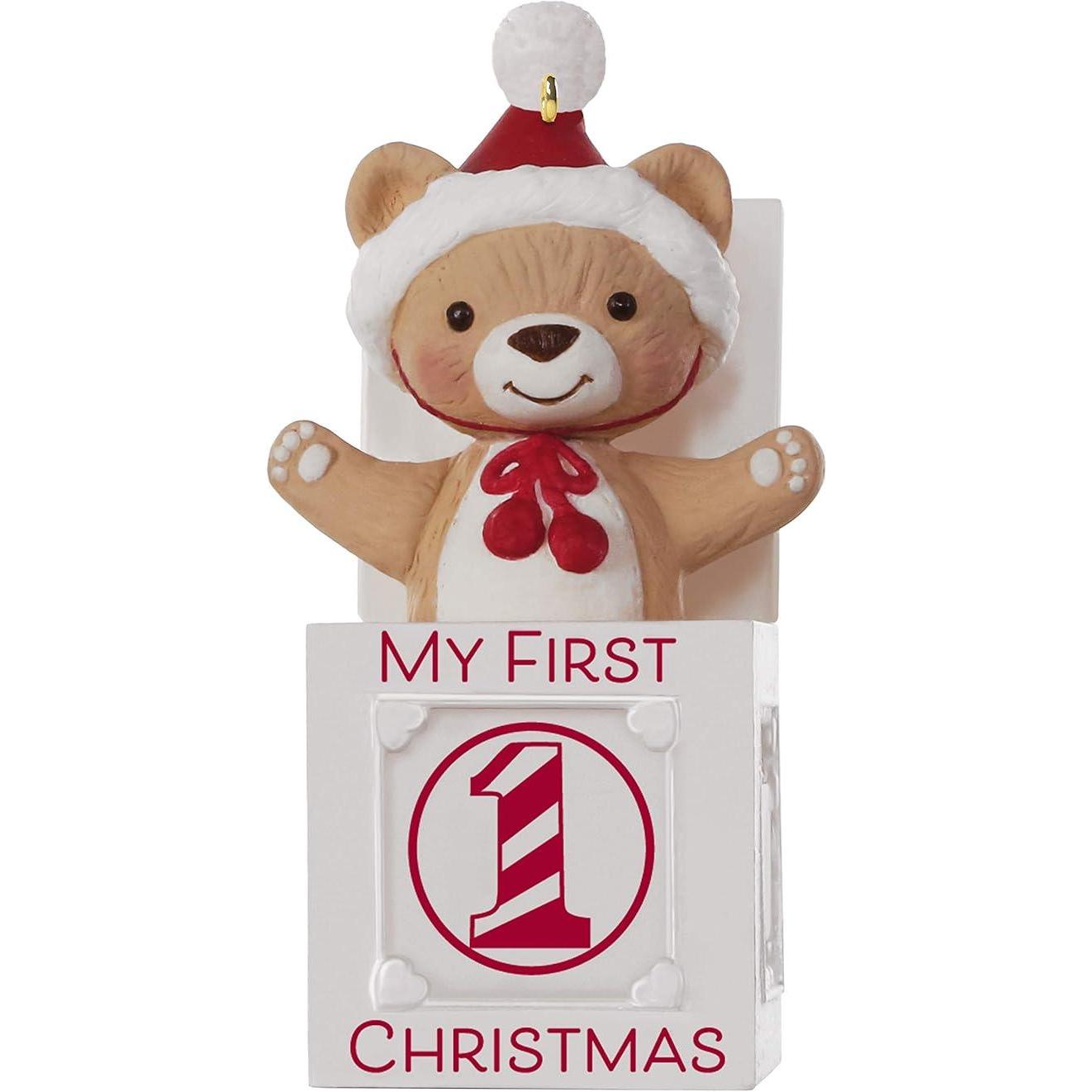 QGO2369 2019 My First Christmas (Teddy Bear) Image1