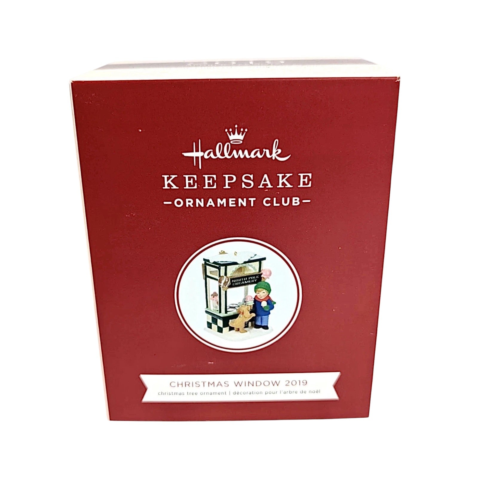 2019 North Pole Creamery Hallmark Ornament (Christmas Window) QXC5334 Image2