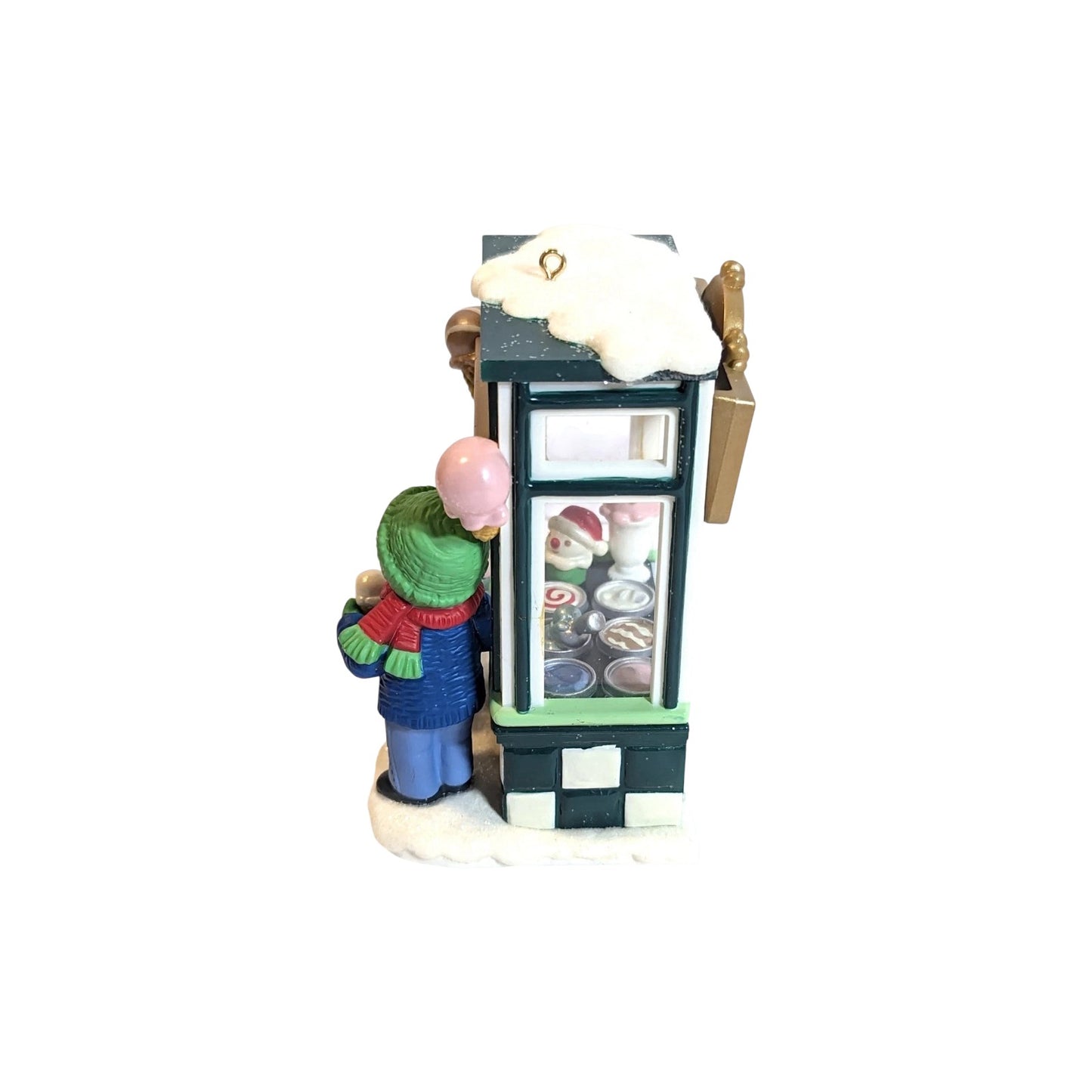 2019 North Pole Creamery Hallmark Ornament (Christmas Window) QXC5334 Image4