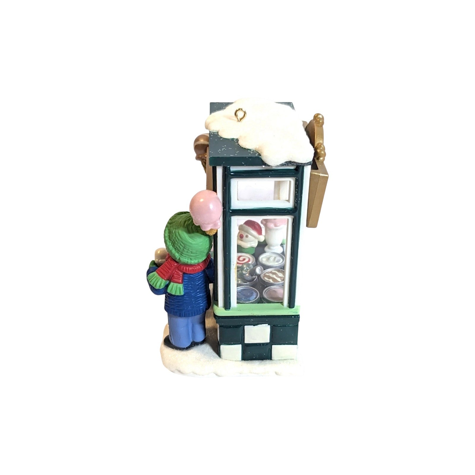 2019 North Pole Creamery Hallmark Ornament (Christmas Window) QXC5334 Image4