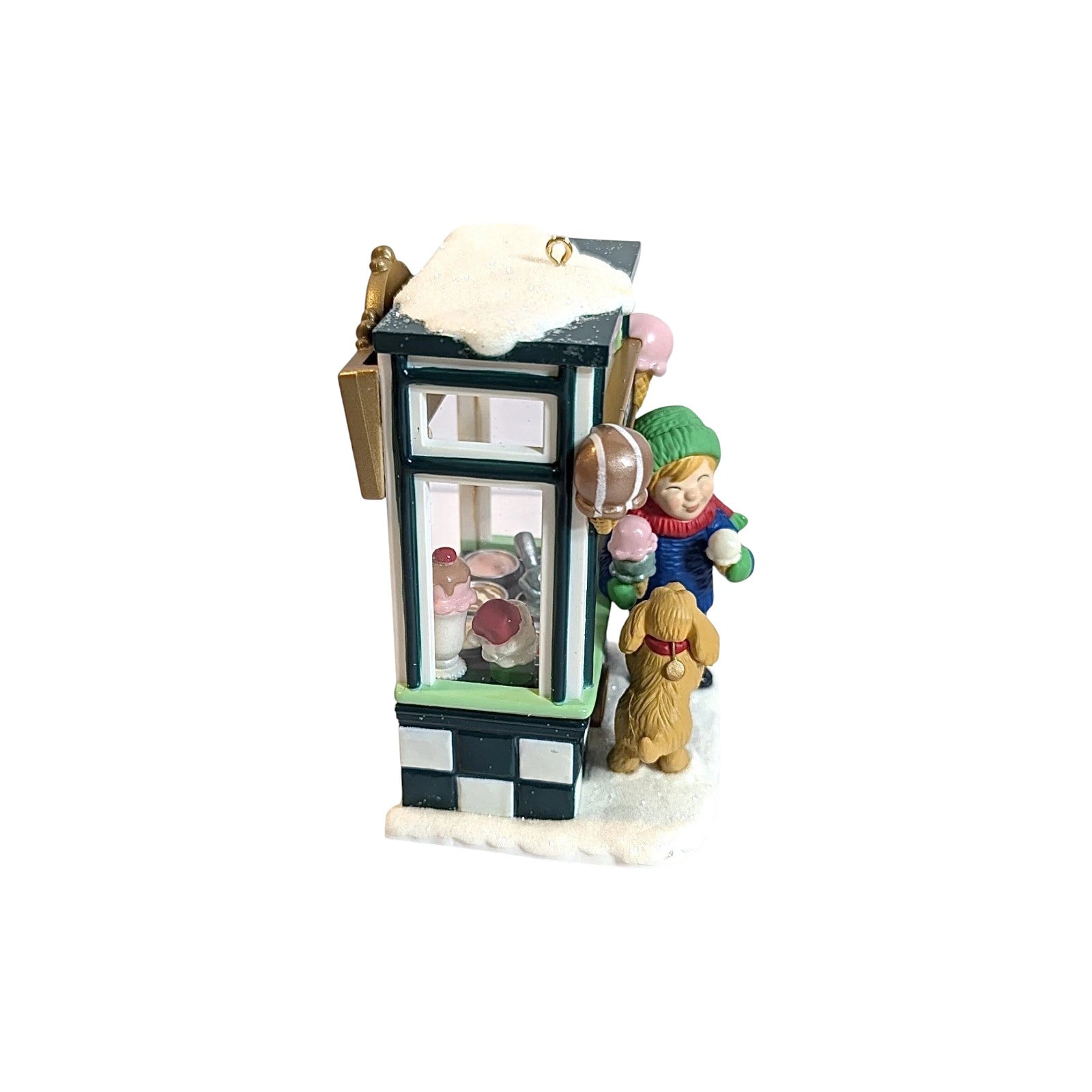 2019 North Pole Creamery Hallmark Ornament (Christmas Window) QXC5334 Image6