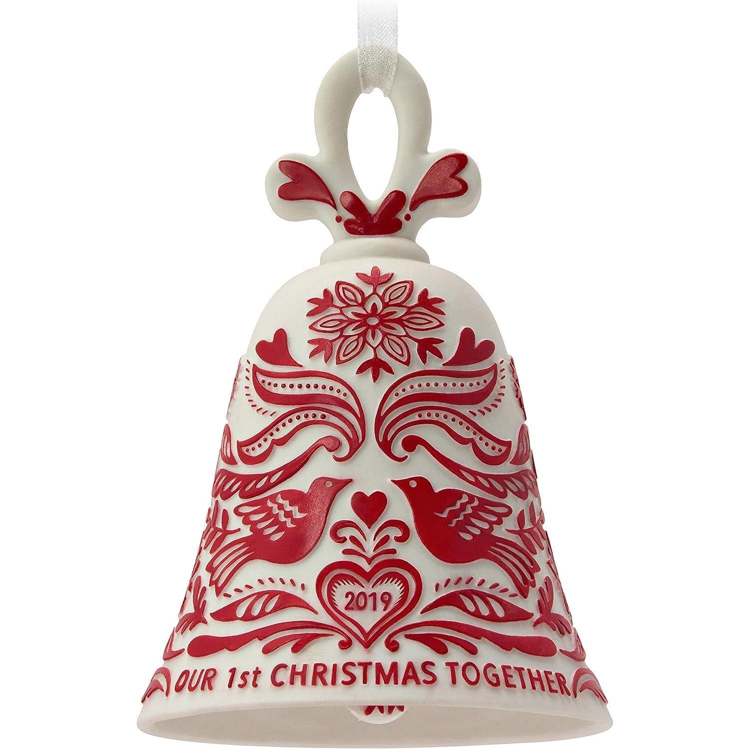 2019 Our First Christmas Hallmark Ornament (Bell) QGO2389