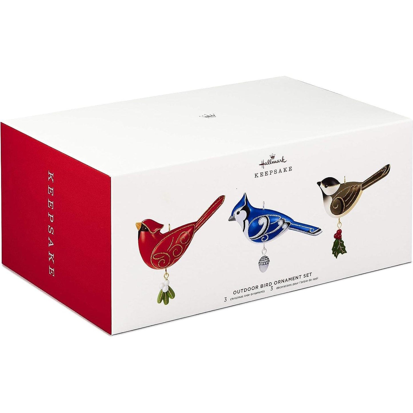 2019 Outdoor Bird Ornament Set Hallmark Ornament (Beauty of Birds) QGO3387