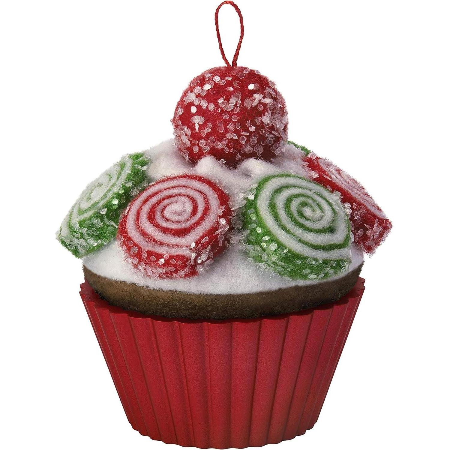 2019 Pinwheel Sweetness Hallmark Ornament (Christmas Cupcakes) QXR9479