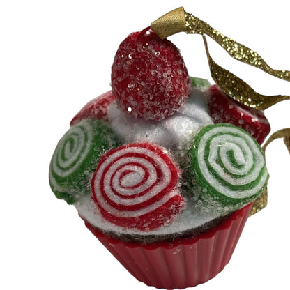 2019 Pinwheel Sweetness Hallmark Ornament (Christmas Cupcakes) QXR9479