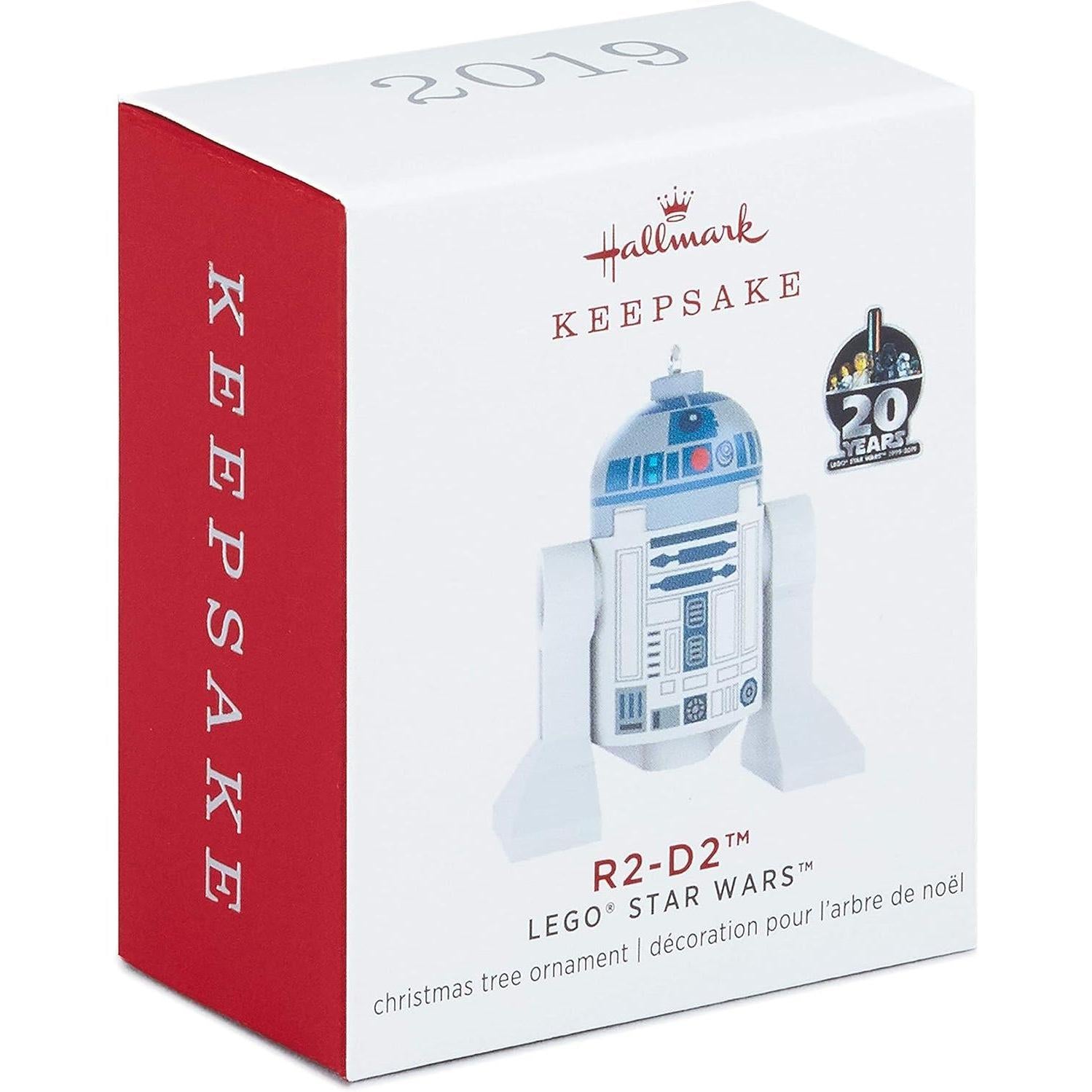 2019 R2-D2 Hallmark Ornament (Star Wars, Lego) QXI3689