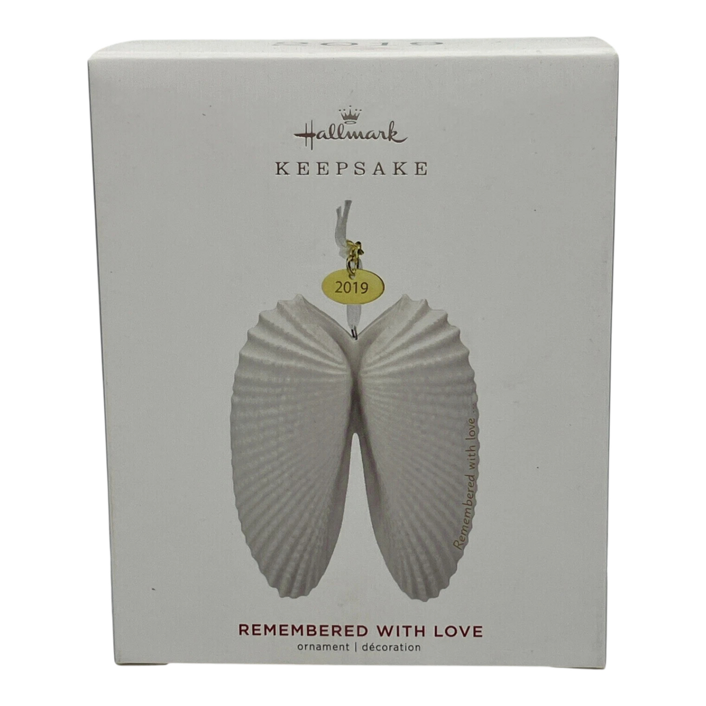 2019 Remembered with Love Hallmark Ornament (Seashell) QHX4047